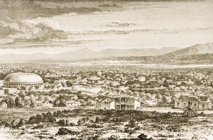 Salt Lake City i c.1870, fra 